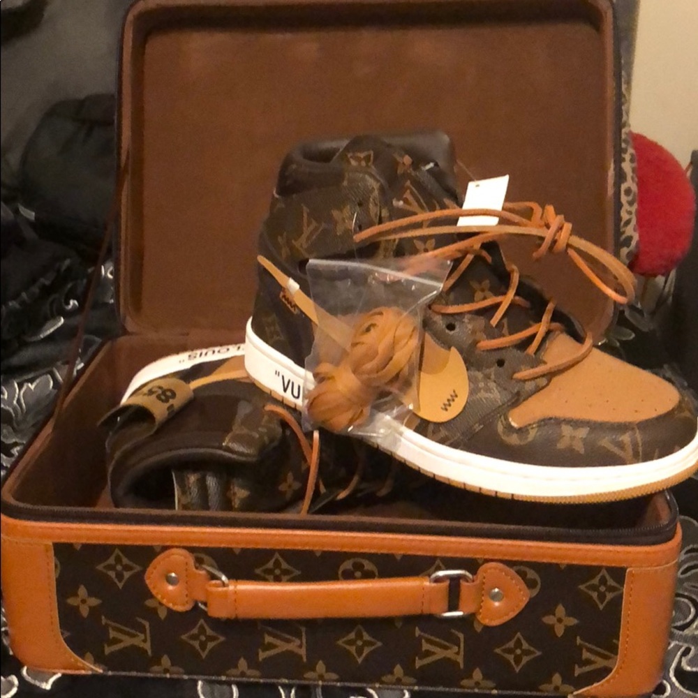 Custom LOUIS VUITTON AirOnes by CEEZE